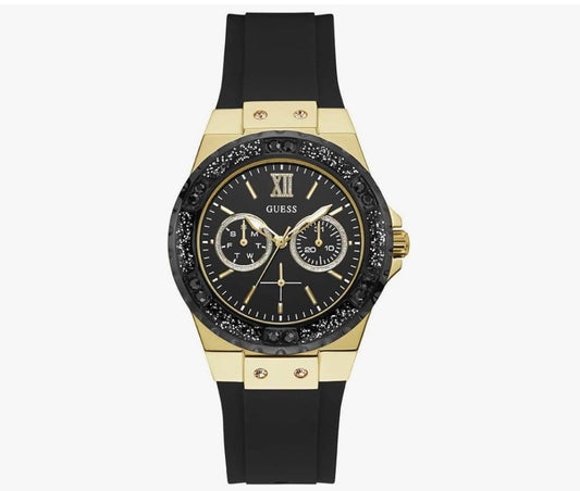 Guess dorado fondo negro GW0202G1